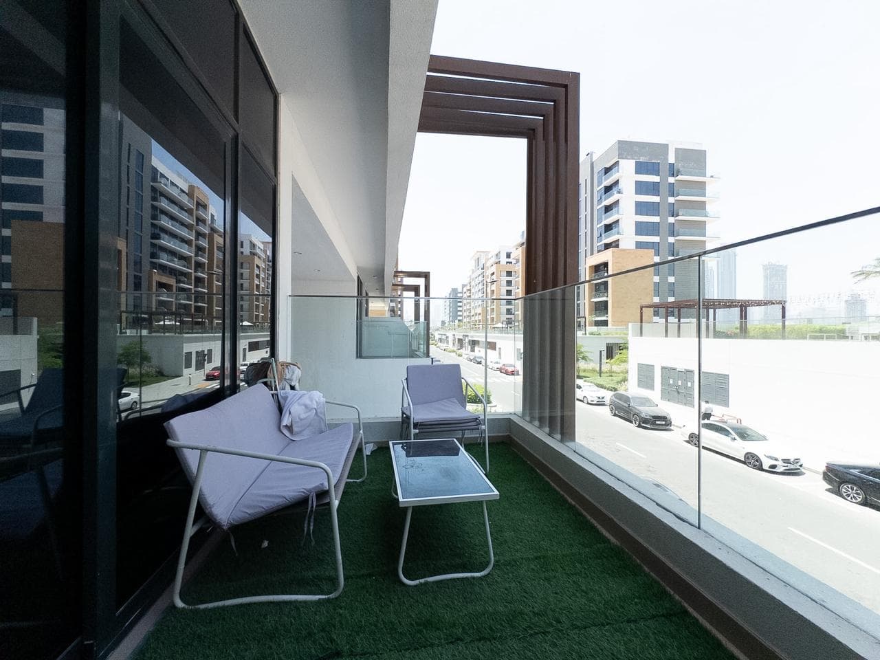 Furnished Modern Unit | Huge Balcony | Wide View — 12