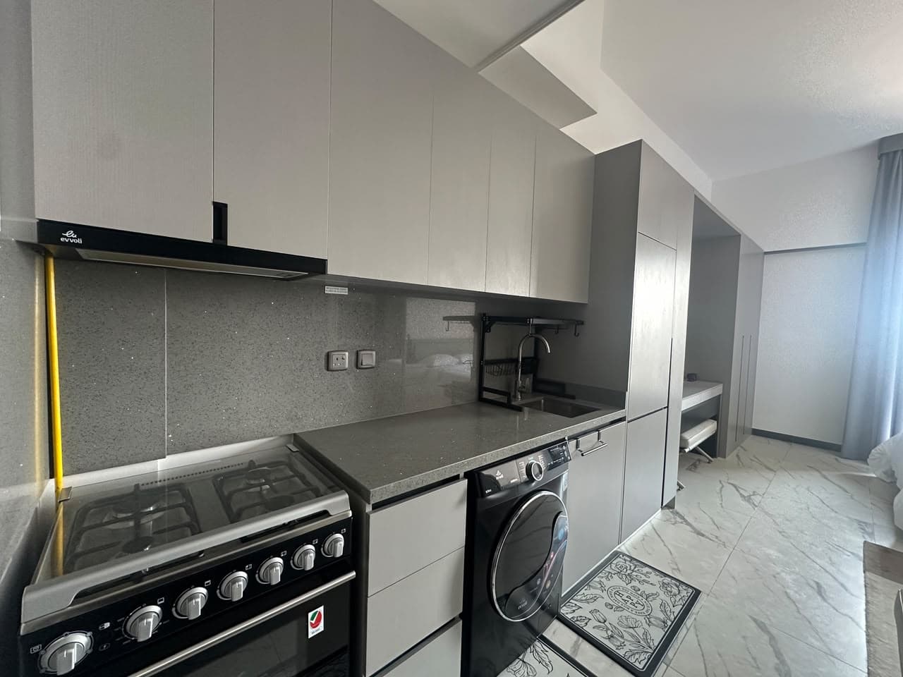community view | Spacious Layout & Balcony | fully furnished — 10