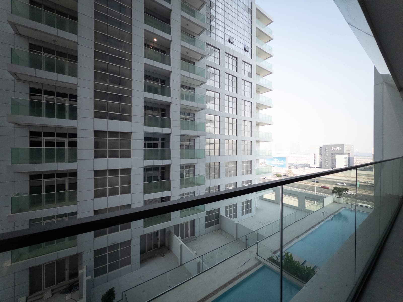 Brand New Apartment | Pool View & Spacious Balcony| Kitchen Furnished photo 3