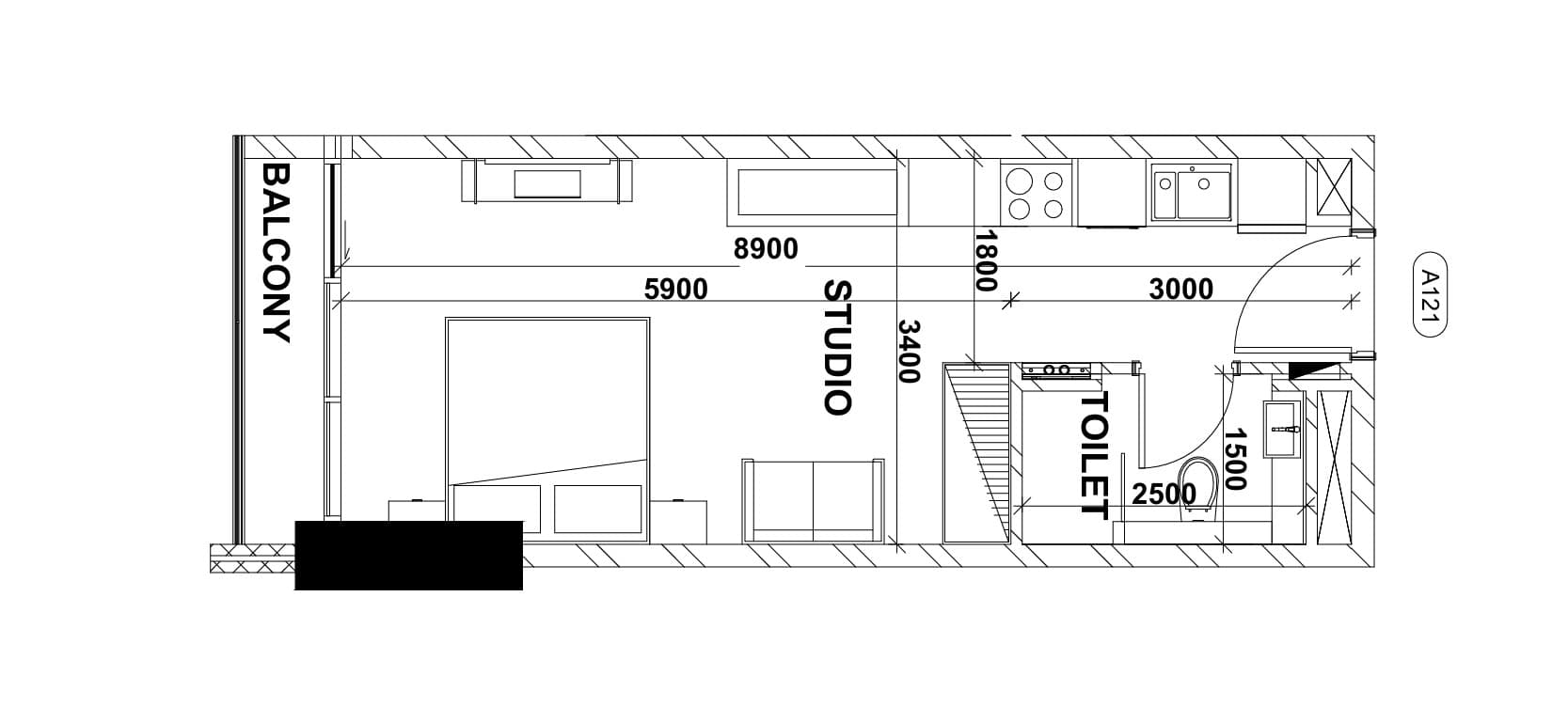 Off-Plan Studio | High ROI| Peace Lagoons II | Lagoon Views — 16