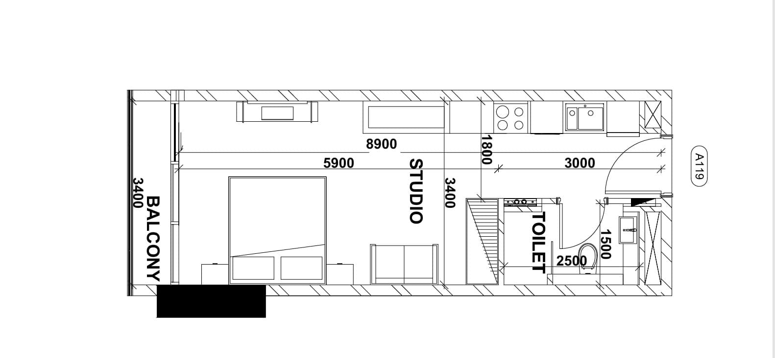 Off-Plan Studio | Peace Lagoons II | Lagoon Views | High ROI — 16