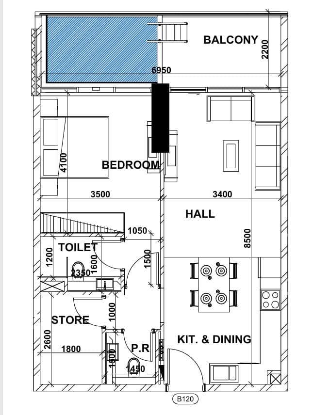 High ROI Off Plan| Spacious 1BHK + Private Pool + Storeroom — 23